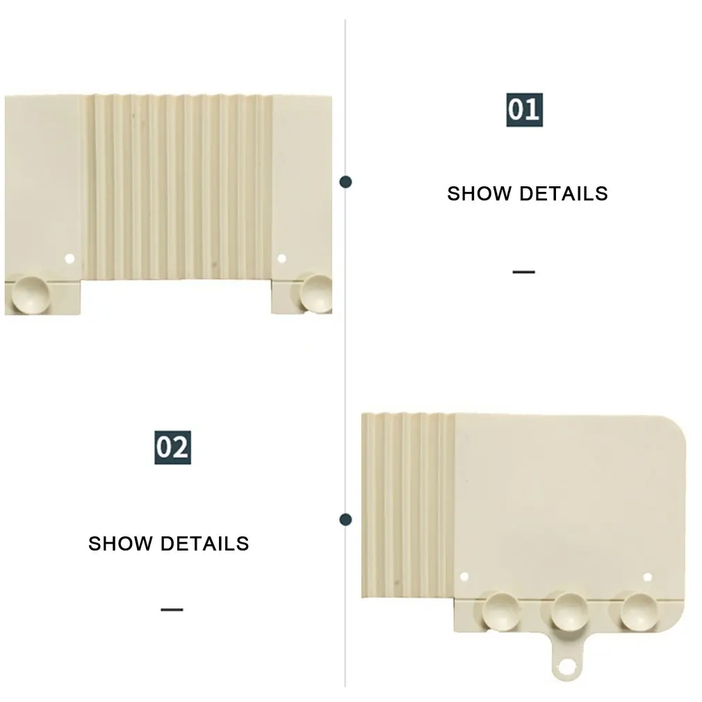 

New Arrival Sink Water Splash Guards With Suction Cup for Kitchen Waterproof Foldable Board Vegetable Wash Anti-Water Barrier