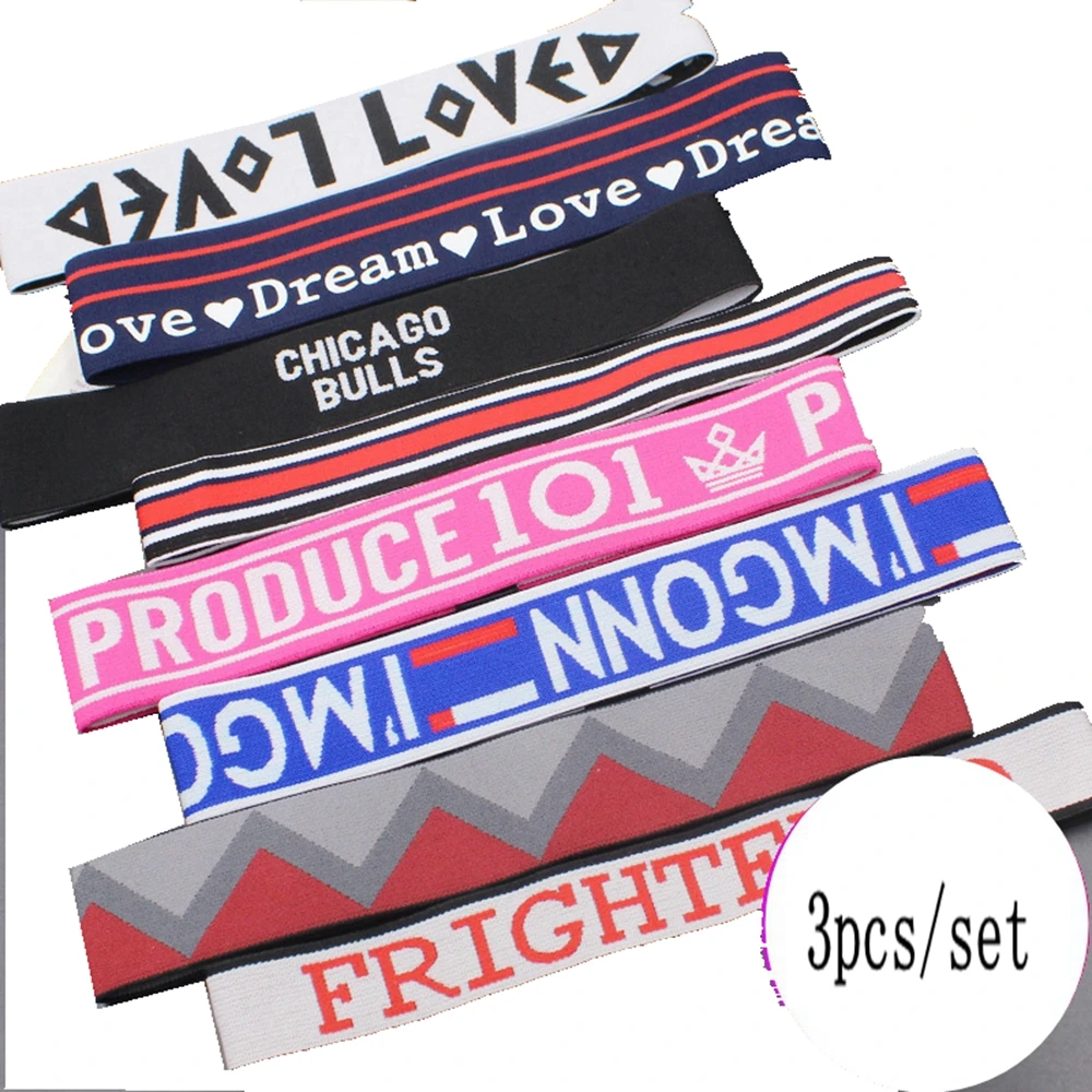 3 шт./компл. повязка для волос йоги мальчиков и девочек спортивная на голову