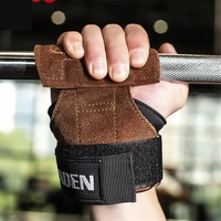 cowhide boost belt weight lifting gloves pull ups horizontal bar non slip wrist assist belt for man women fitness training