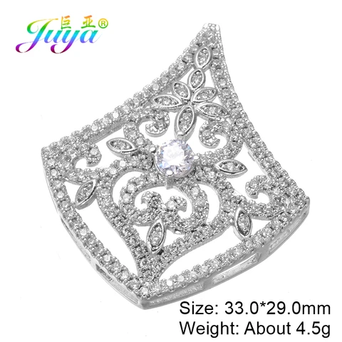 Juya золотые/серебряные подвески с цветочком