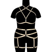 exotic costumes erotic sex accessories belt busty woman goth sexy bra breast harness straps bdsm choker bondage fetish lingerie