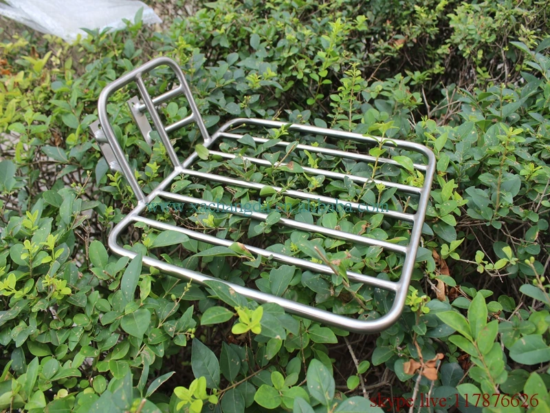 titanium front rack customized |