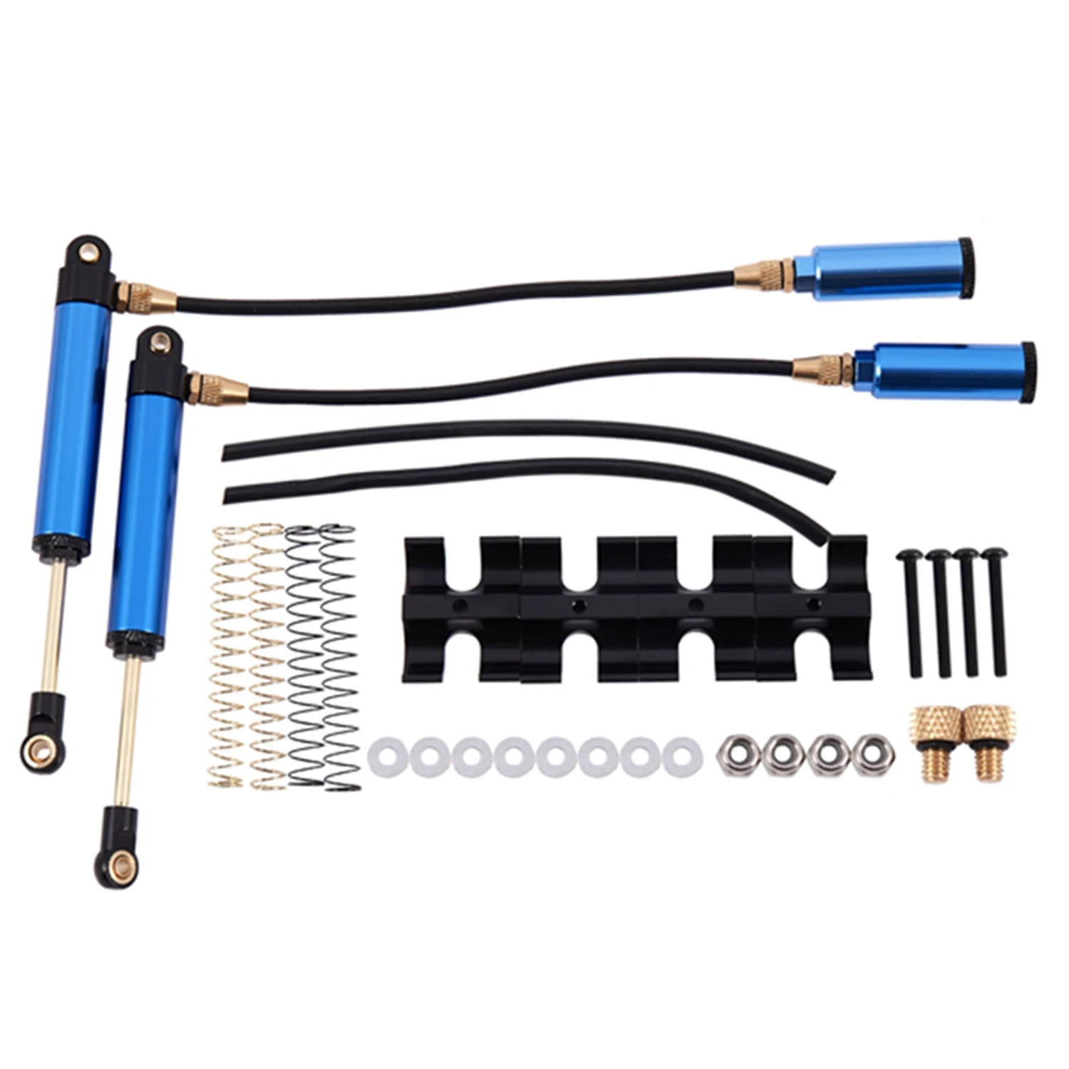 

2PCS 100mm Piggyback Shock Absorber Internal Springs Damper for 1/10 RC Crawler Axial SCX10 90046 D90 TRX4