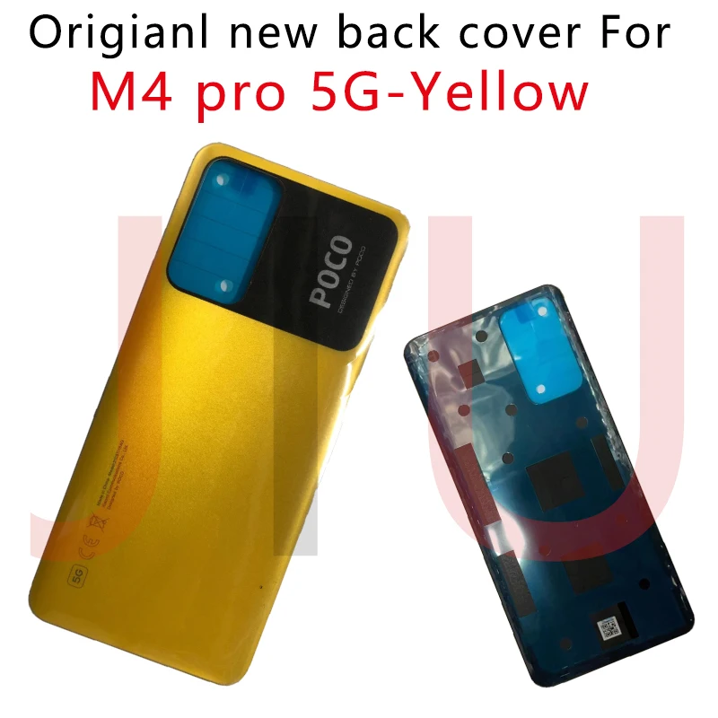 6 &quotоригинал для Xiaomi Poco M4 Pro крышка аккумулятора задний корпус задняя Корпус