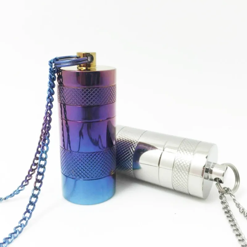 

Водонепроницаемый контейнер для хранения лекарств из титанового сплава