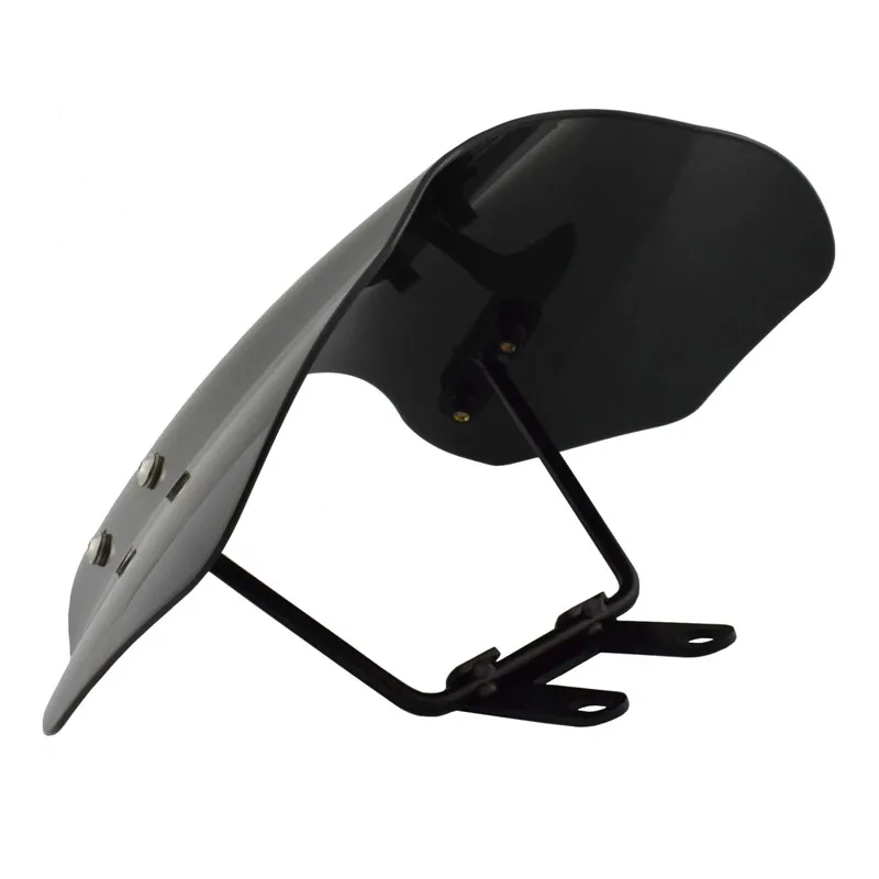 Передний ветровой экран ветровое стекло для защиты от ветра козырек с держателем