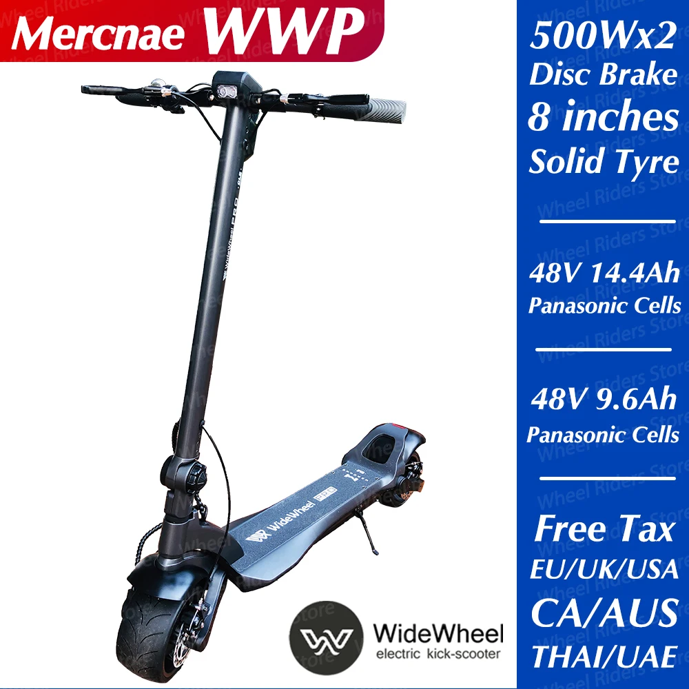 Новинка 2020 электрический скейтборд Mercane WideWheel PRO 1000 Вт двухколесный откидной