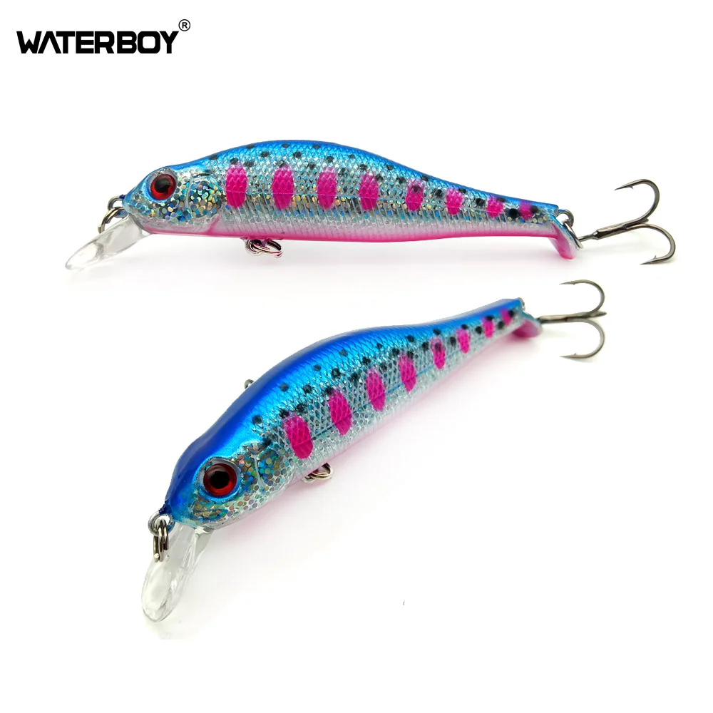 WATERBOY TW 8 см 10 г RipStop jerkbaitclassic Lifelike Wobbler приманка для плавания красочный спрей