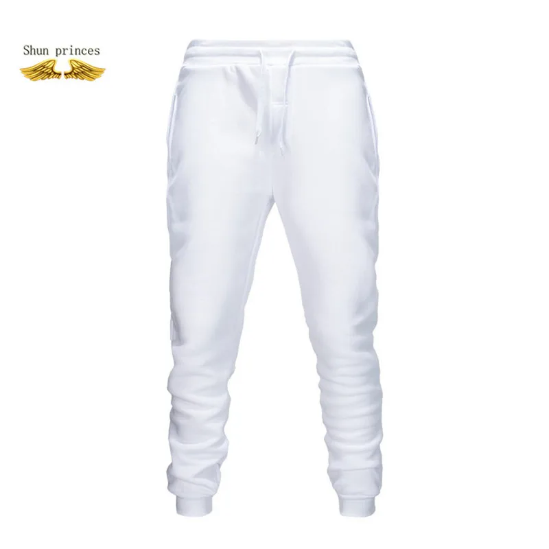 Отправка почтой спортивные штаны для мужчин 2020 Мужские бега хлопок полная длина