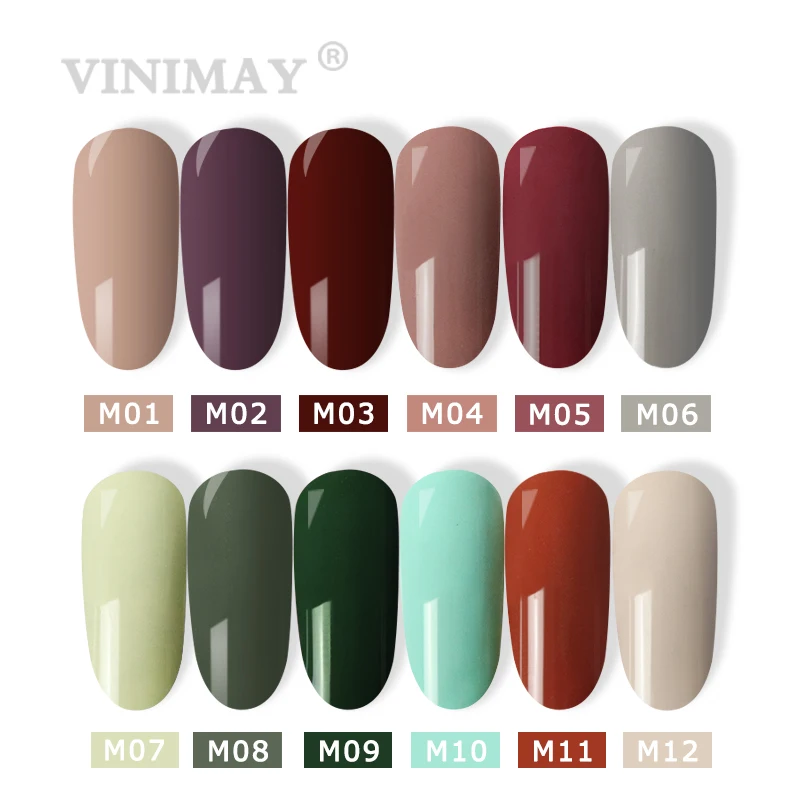 VINIMAY Gel Nail Polish vernis semi permanant UV Soak Off Gellak Gelpolish Nail Art Gel Varnish Primer Manicure Nails Gel Lacque