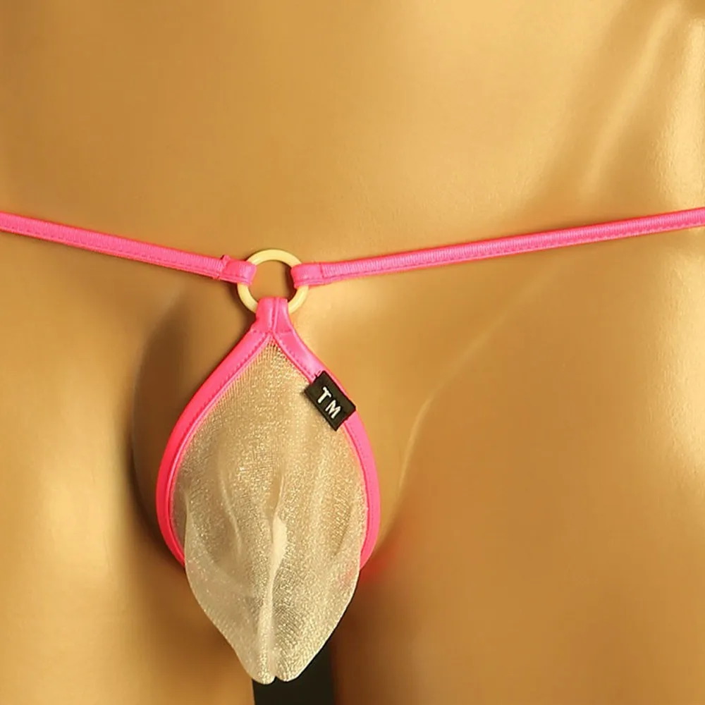 

Mens Sexy Thong Lingerie T-back Low-Rise Breathable Underwear Briefs Underpants Lingerie T-back Low-Rise Breathable Underwear