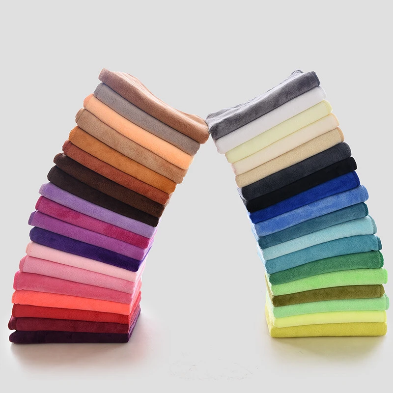 

Microfiber Absorbent and Quick-drying Multi-purpose Swimming Fitness Yoga Salon Multi-color Custom Bath towel