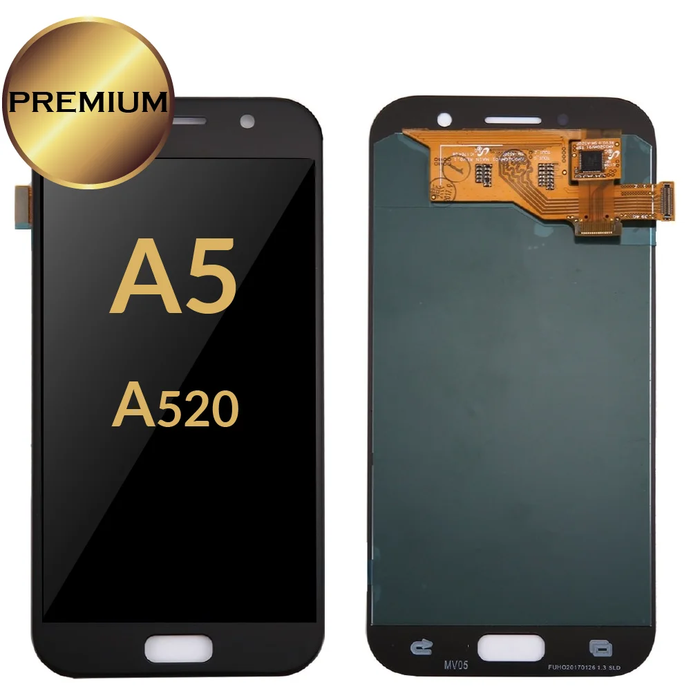 Оригинальный Super Amoled для Samsung Galaxy A5 2017 LCD A520 A520F ЖК дисплей дигитайзер сенсорный