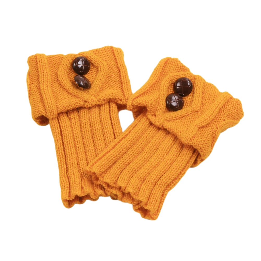 1 пара коротких ботинок с пуговицами для взрослых защитные наколенники