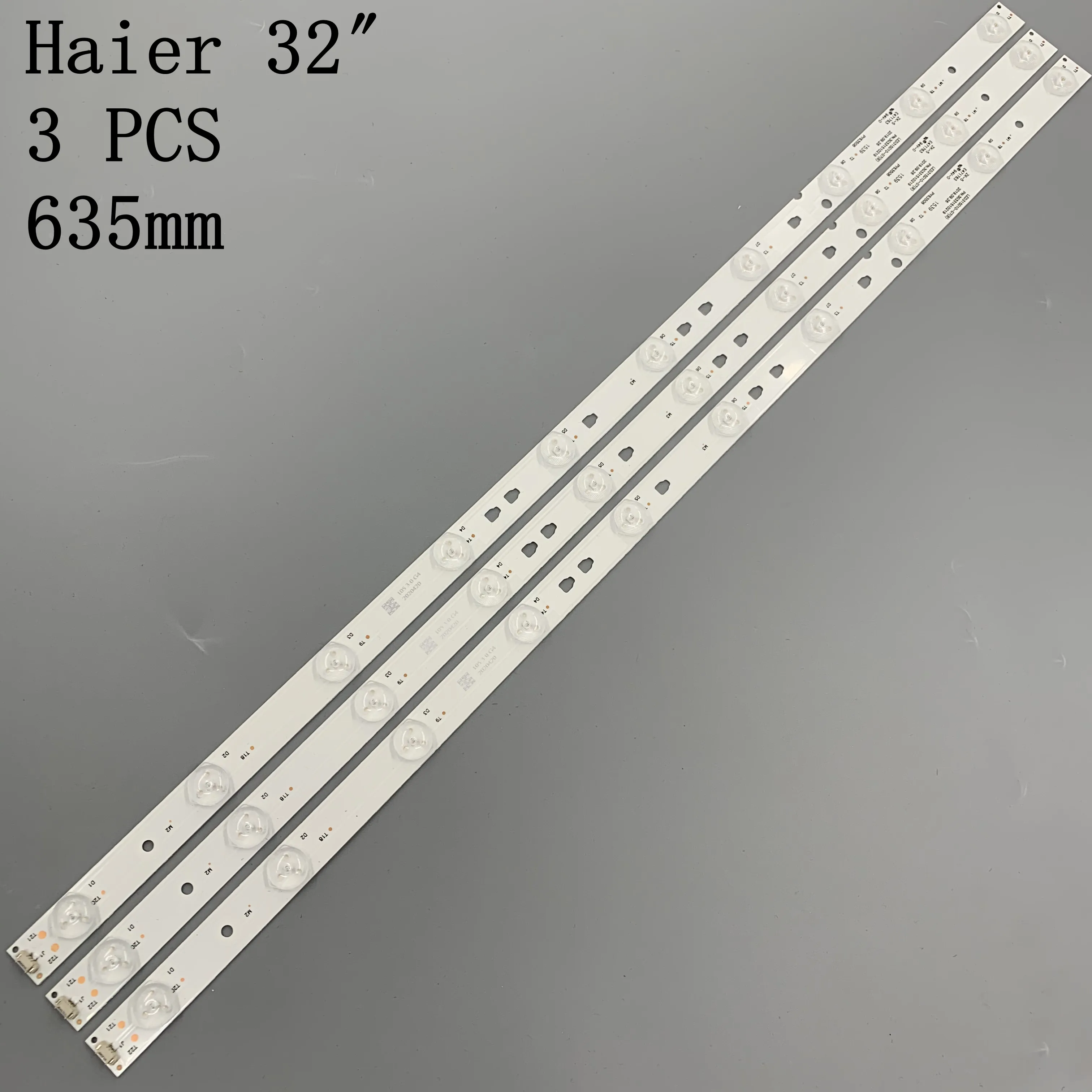 

Новинка, оригинальная Светодиодная лента для Haier LE32B310G, набор из 3 светодиодов высокой яркости 315D10-07 (B) 30331510219 a