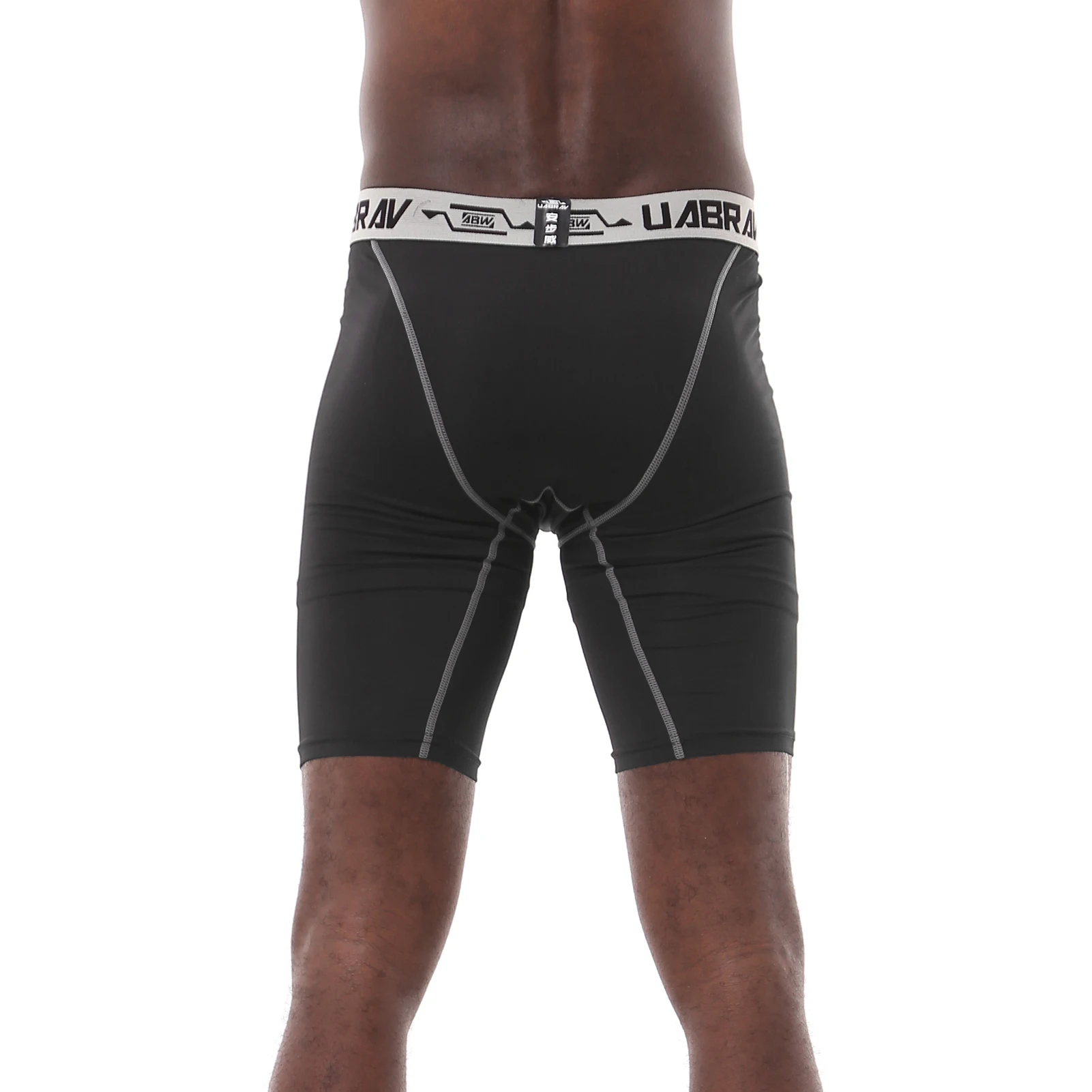 Компрессионные спортивные мужские шорты компрессионное Нижнее белье Шорты кроссфит для бега короткие