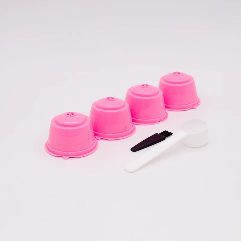 4 шт. подходит для combinacapsule Кофе чашка фильтра многоразовые капсулы Дельфин