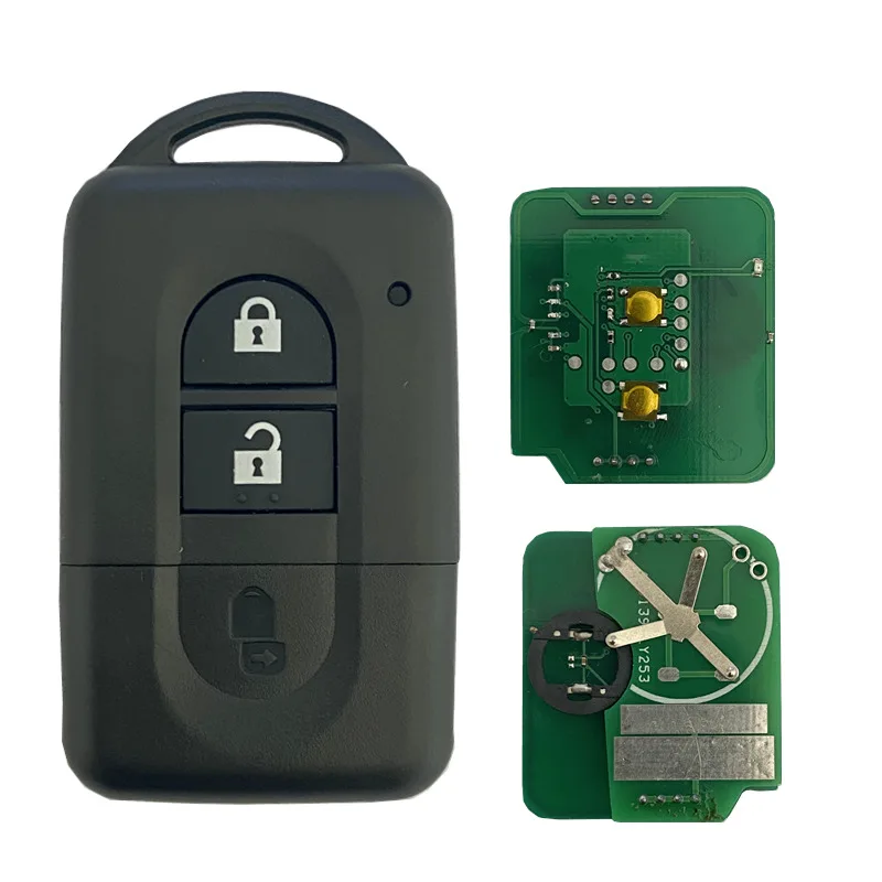 

Умный ключ CN027036, с 2 кнопками, для Juke Navara Micra Duke 433 МГц PCF 7936 ID46, деталь чипа No 285E34X00A 285E3EB30A