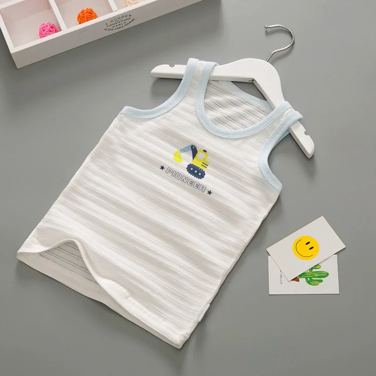 2020 Топы для малышей детское нижнее белье мальчиков Милая майка девочек милый