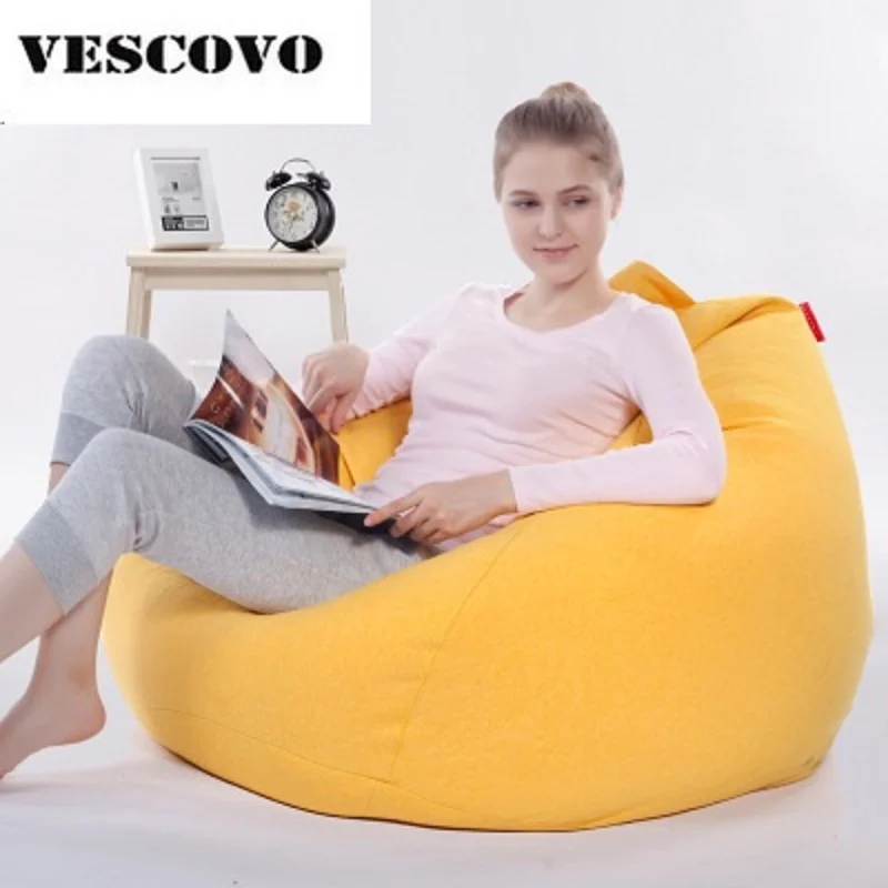Lazy Tatami Beanbag диван шезлонг бобов стул гостиная чехол с наполнителем 90x110