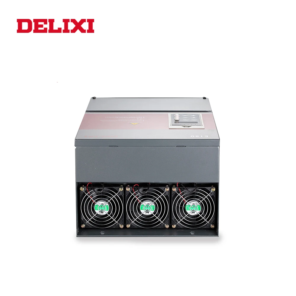 DELIXI VFD 11 кВт трехфазный входной преобразователь переменной частоты для