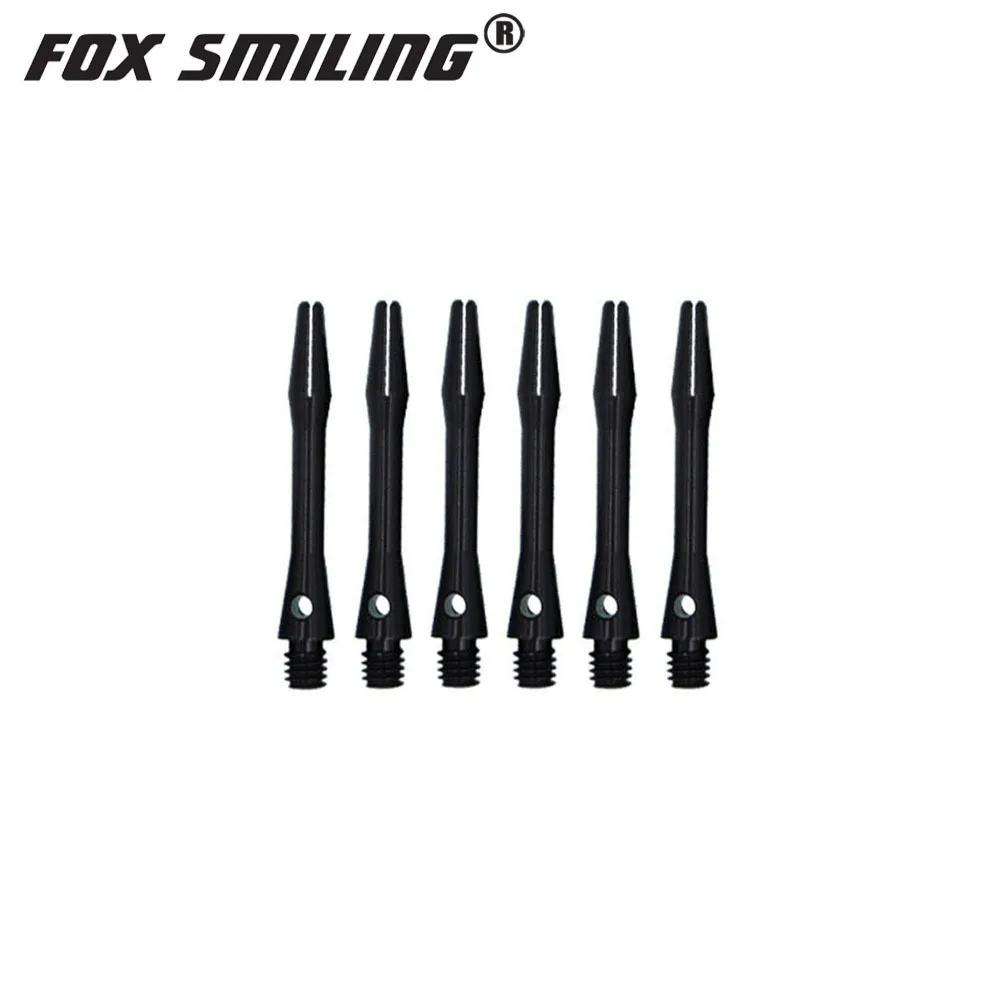 Fox Smiling 35/41 мм алюминиевый дротик валы и Дротика s Перелёты комплект Dardos перо Листья аксессуары для игры в дартс набор для Дротика настольные игры