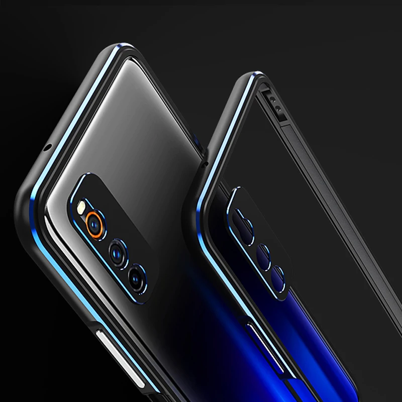 

Ультратонкий металлический алюминиевый чехол-бампер для Vivo IQOO Neo 3