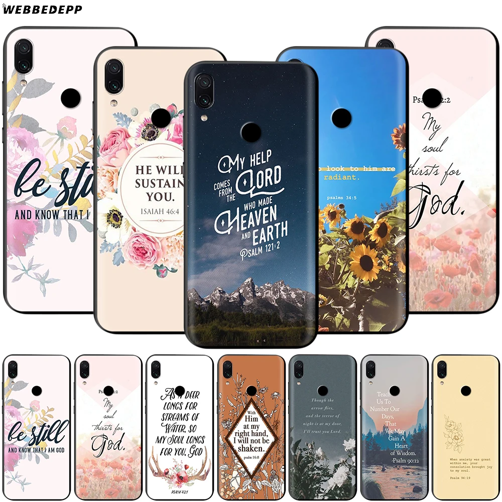 Чехол Псалом 42 1 для Xiaomi Redmi Note 8 MI 3 6 9 A1 A2 A3 8A 6X 9T CC9 Lite SE Pro Max F1 10 | Мобильные телефоны и