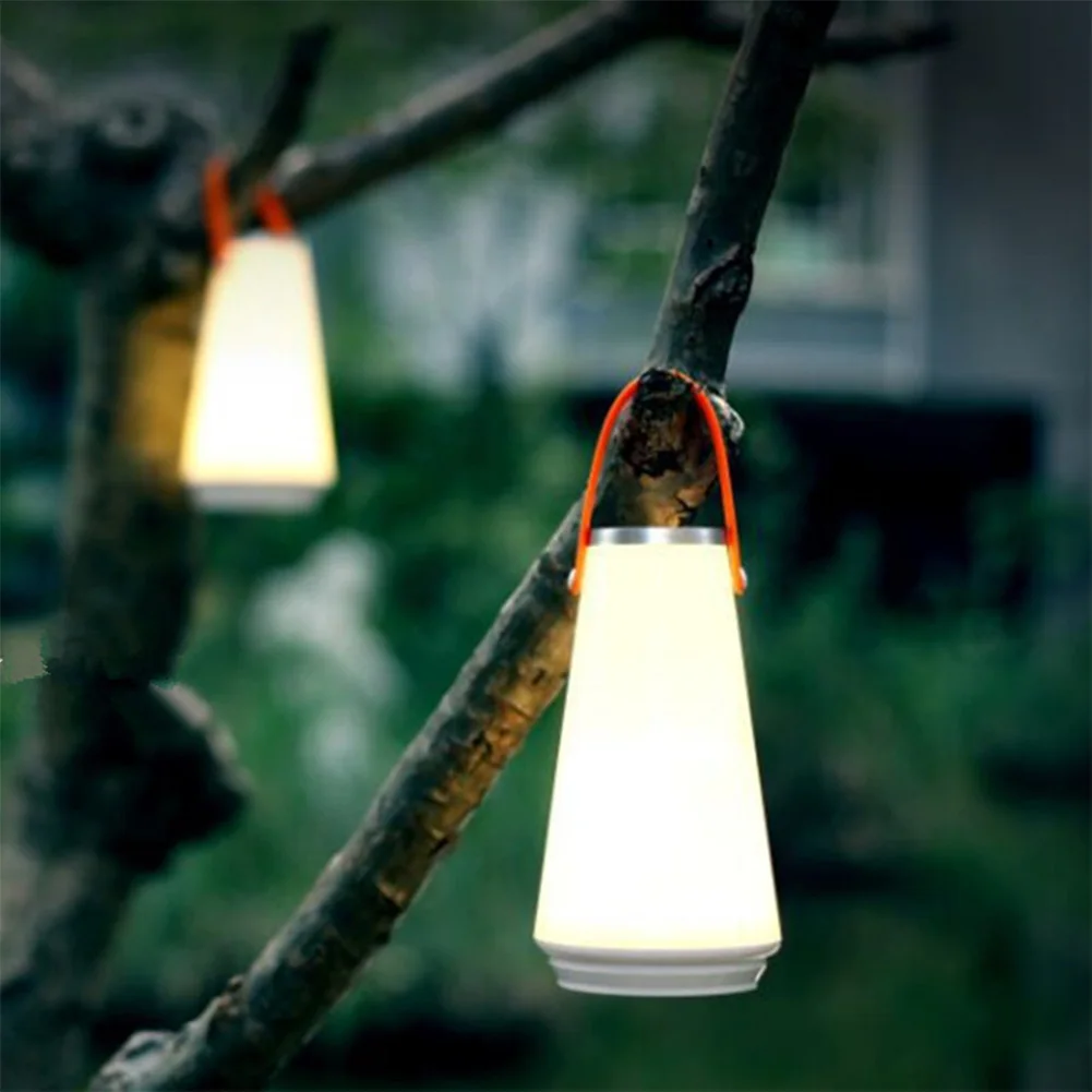 

Hand-held Touch Sensor Night Lamp Portable USB Rechargeable LED Emergency Light Outdoor Lighting Home Decorations
