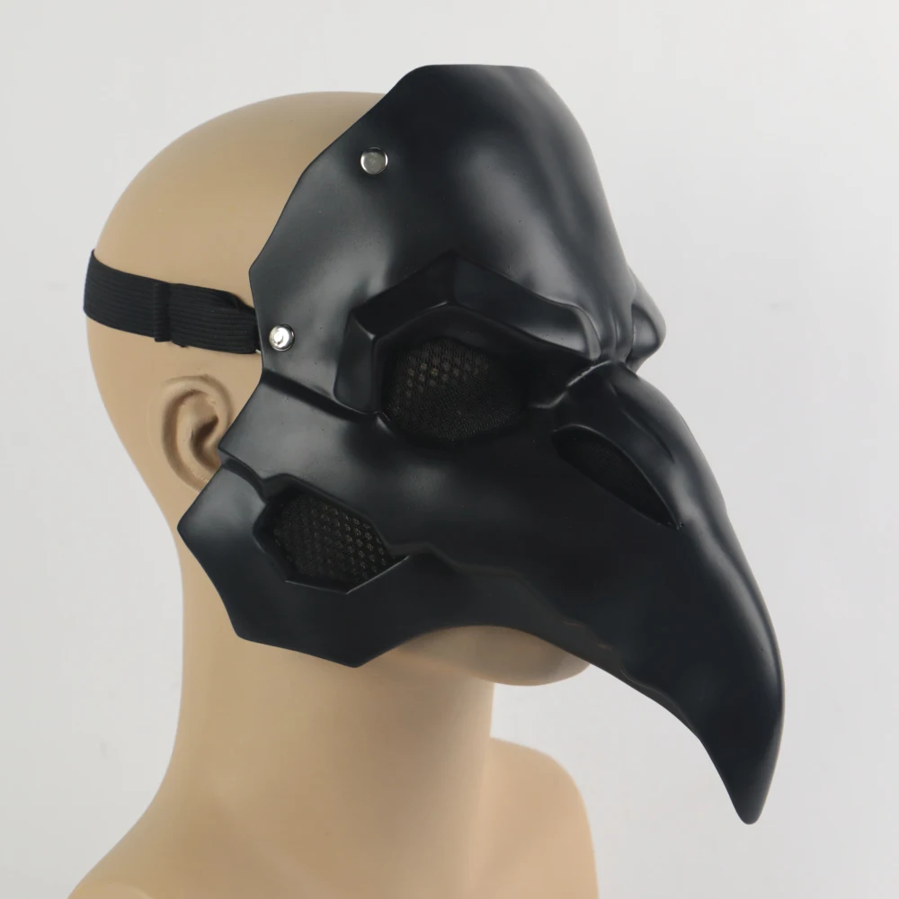 Косплэй OW жатка Маска Панк Длинный Нос Маски никогда доктор чума птица маска с