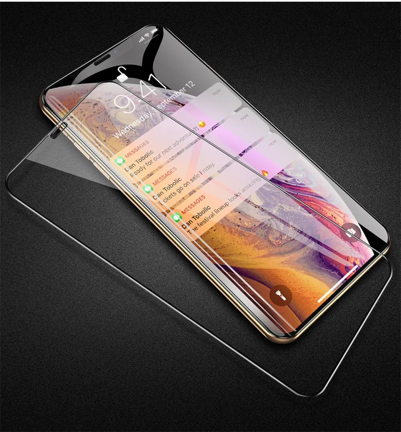 9D полное покрытие закаленное стекло Защита экрана для Samsung Galaxy A10 A20 A30 A40 A50 A60 A70 A80