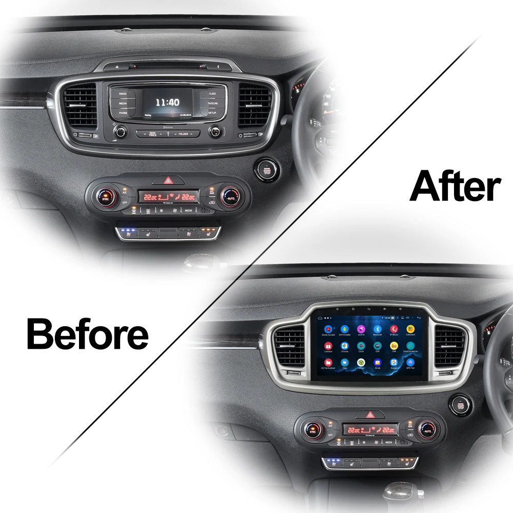 Автомобильный DVD плеер Owtosin 10 1 дюймов Android 9 0 для Kia Sorento 2015 2016 2017 2018 2019
