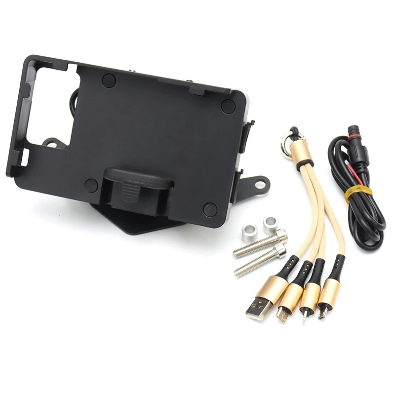 

AFNCX Motorcycle Mobile Phone GPS Navigation Bracket Mounting Bracket for Kawasaki NINJA400 Z400 2018 2019 2020