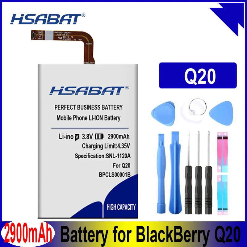 Аккумулятор HSABAT 2900mAh BPCLS00001B для BlackBerry Q20