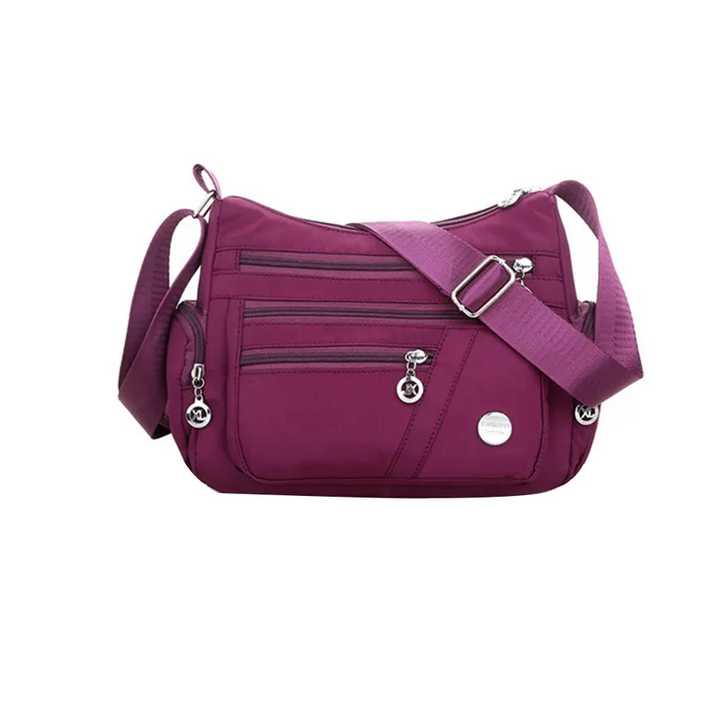 Dihope модная вместительная Холщовая Сумка через плечо легкая водонепроницаемая