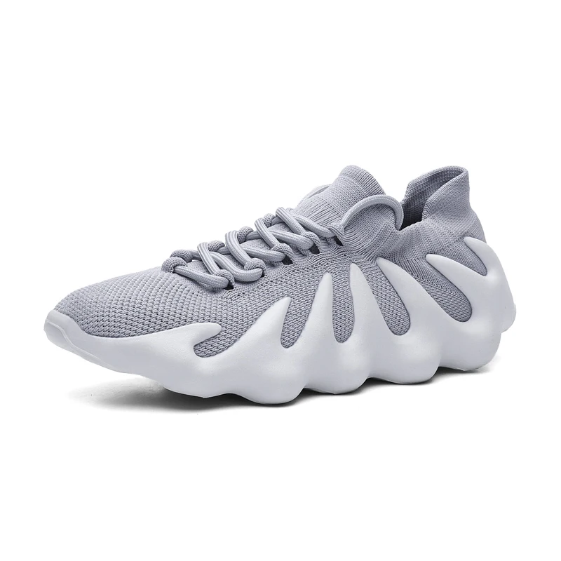 

Summer Men's Fashion Reflective Lightweight Running Shoes Non-slip Casual Socks Running Shoes EU39-44