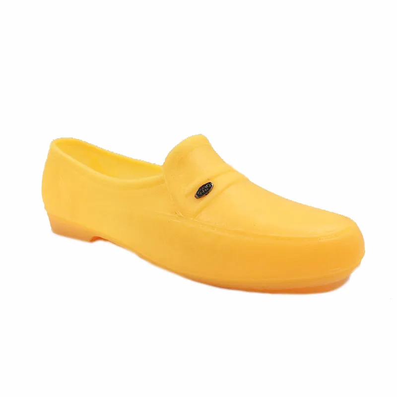 Сапоги Aleafalling мужские водонепроницаемые ПВХ повседневная обувь на плоской