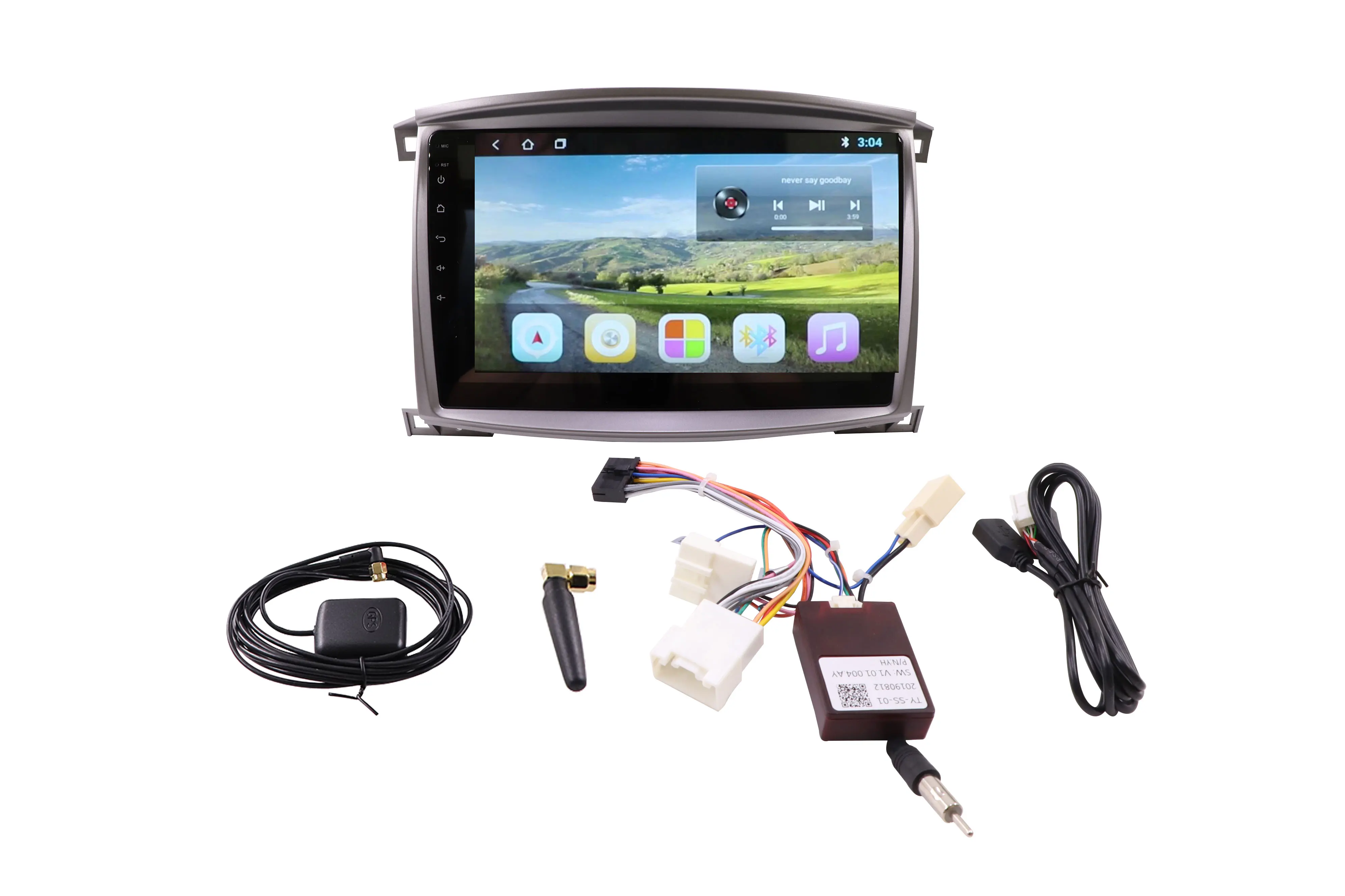10 2 &quotAndroid 7 1 автомобильный DVD стерео для Toyota Land Cruiser 100 LC100 Lexus LX470 автомобильное