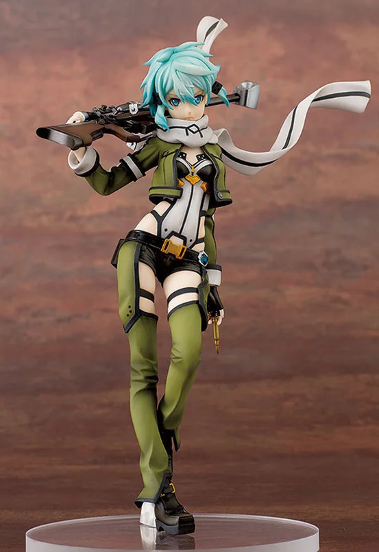 01 Японское аниме Sword Art Online Joint подвижная Синон Кирито асунаюки ПВХ фигурка игрушки украшения Коллекционная модель игрушки - Цвет: 01