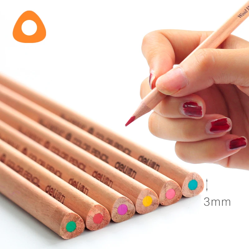 12 18 24 36 48 Colors Oily Colored Pencils Set For Kids Artist Profession Wood Drawing Art Painting Supplies | Канцтовары для офиса
