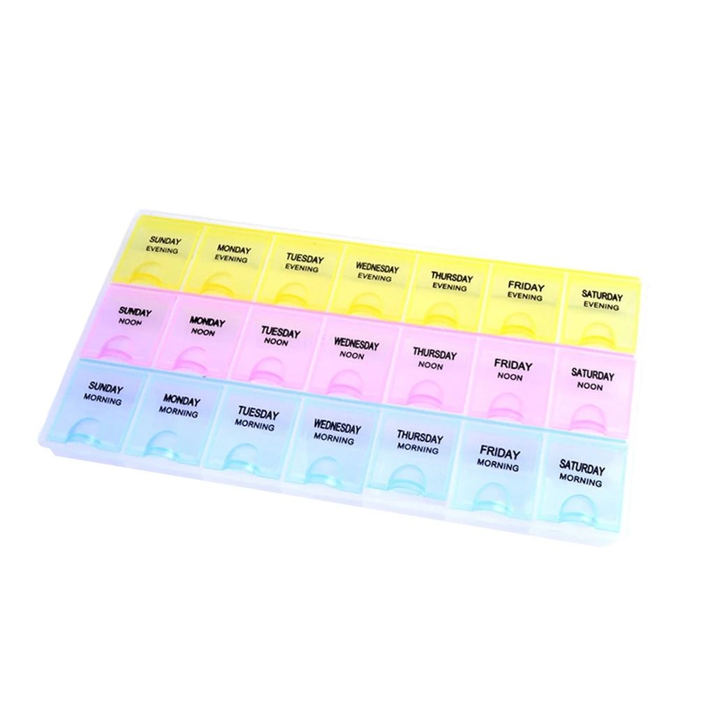 Mag 21 Маникюр для ногтей Сетка Коробка хранения Чехол Пластик контейнер нейл-арта