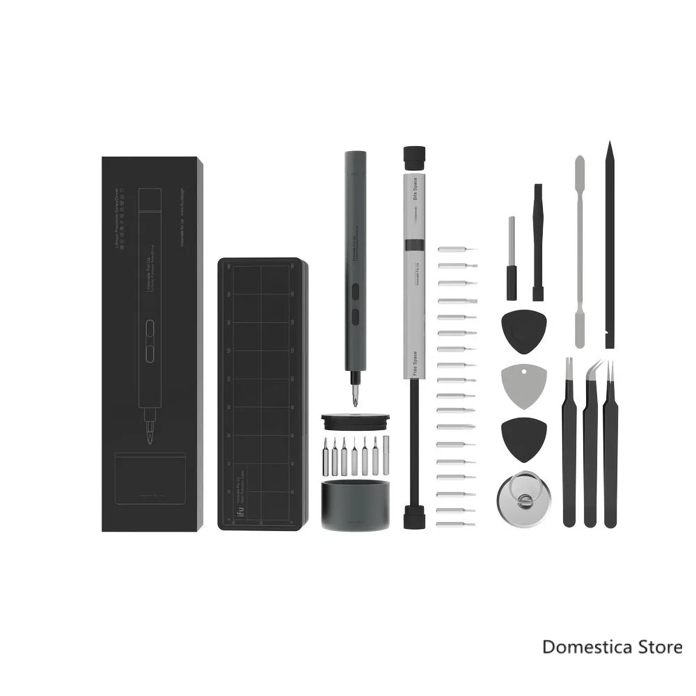 Электрическая отвертка бытовая маленькая перезаряжаемая крестообразная