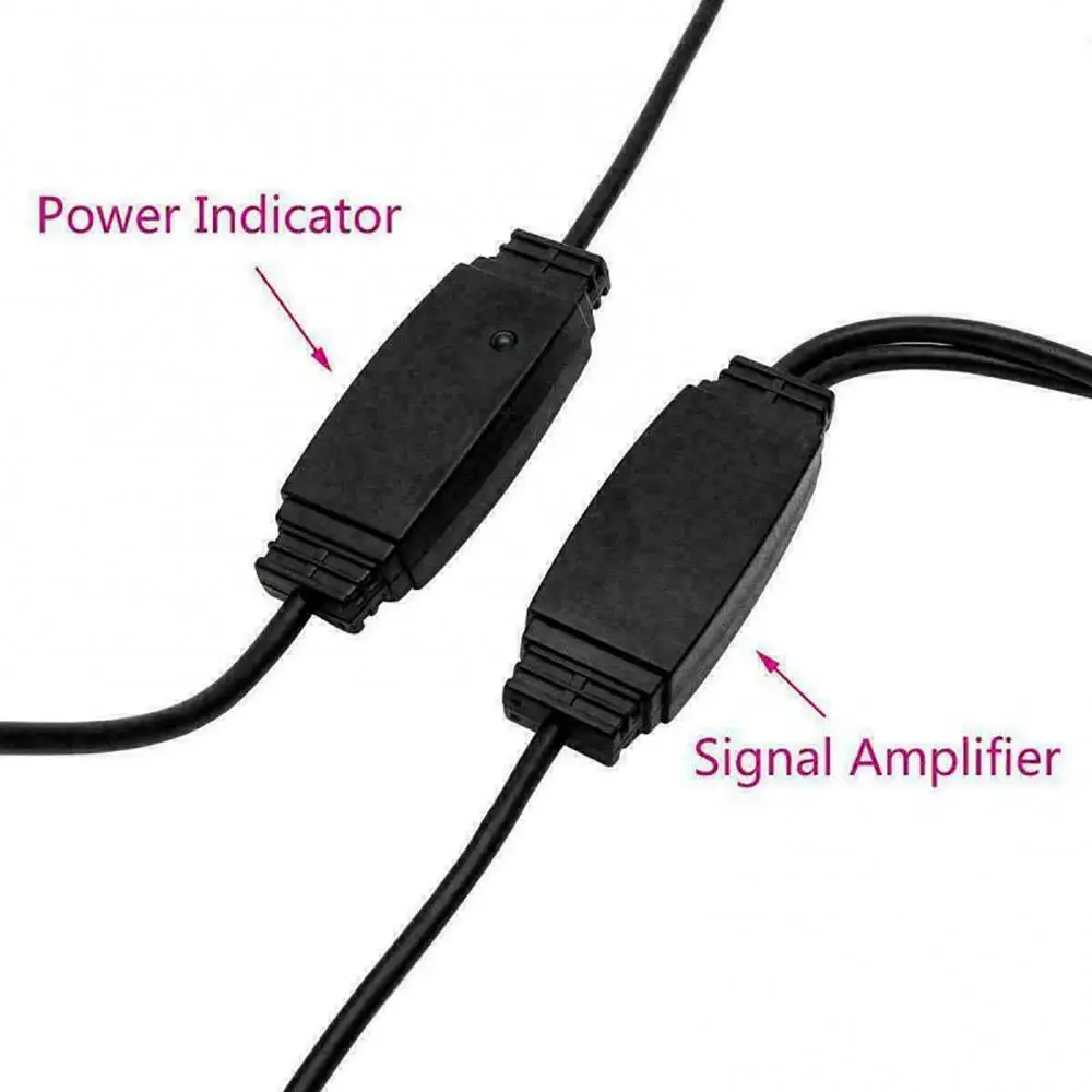 

50% Off 5m Indoor Digital Connector HD TV Antenna Signal Receiver Aerial for DVB-T2