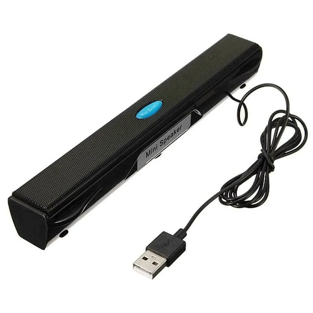 Mini USB Speaker Music Player Amplifier Loudspeaker Stereo Sound Box for Computer Desktop PC Notebook Laptop New