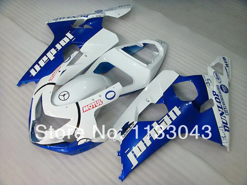 

Injection Fairing Kit For SUZUKI Blue White GSXR600 750 04 05 GSXR600 750 2004 2005 GSXR600 GSXR750 04 05 GSXR600 750 K4 04 05