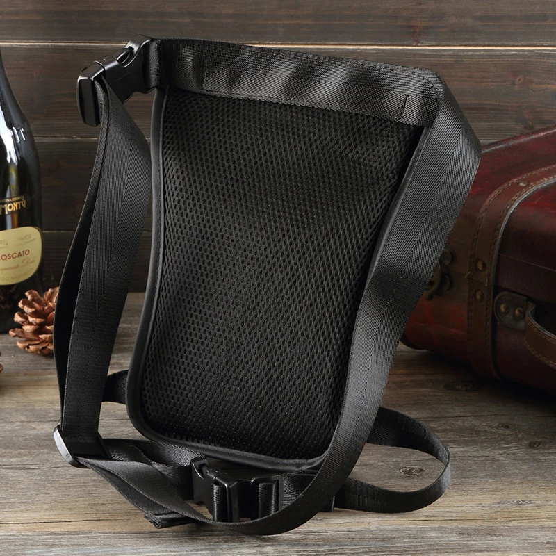 Модная мужская сумка на плечо высокое качество поясная для езды мотоцикле сумки