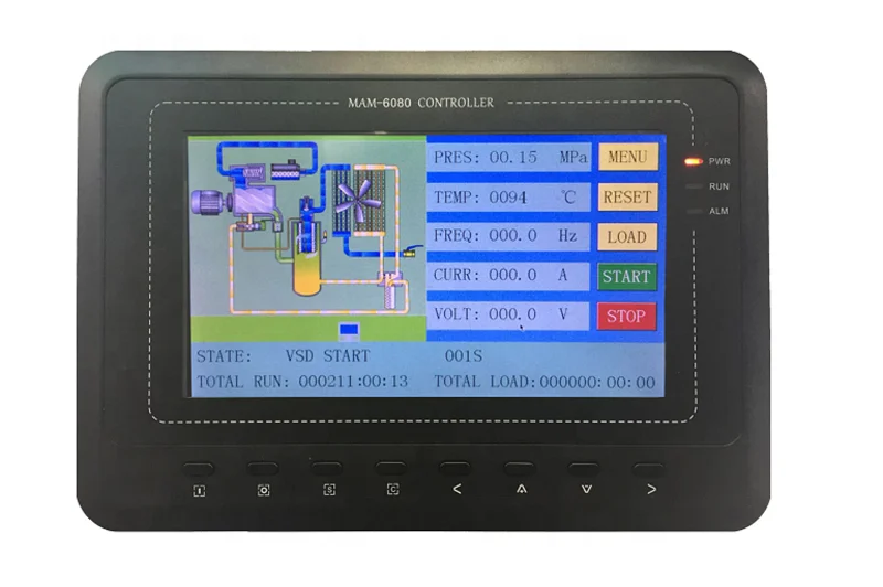 Детали воздушного компрессора DMC мой 6080 контроллер PLC панель сенсорного экрана