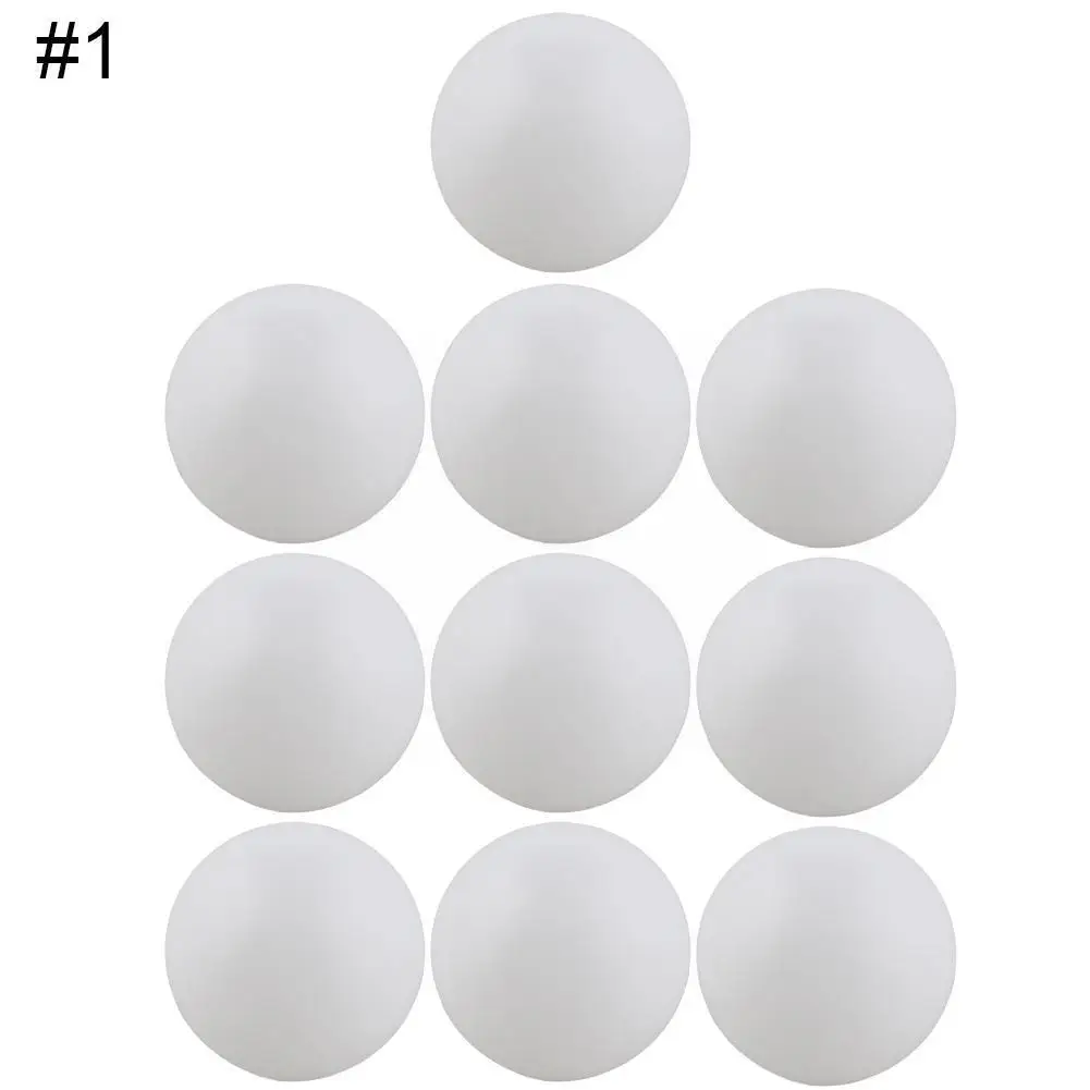 

10 Pcs Table Tennis Balls Outdoor Sports 6 Colorsnew Without Colorful Ball Materials High-hardness Words Seamless Lottery B J8s4