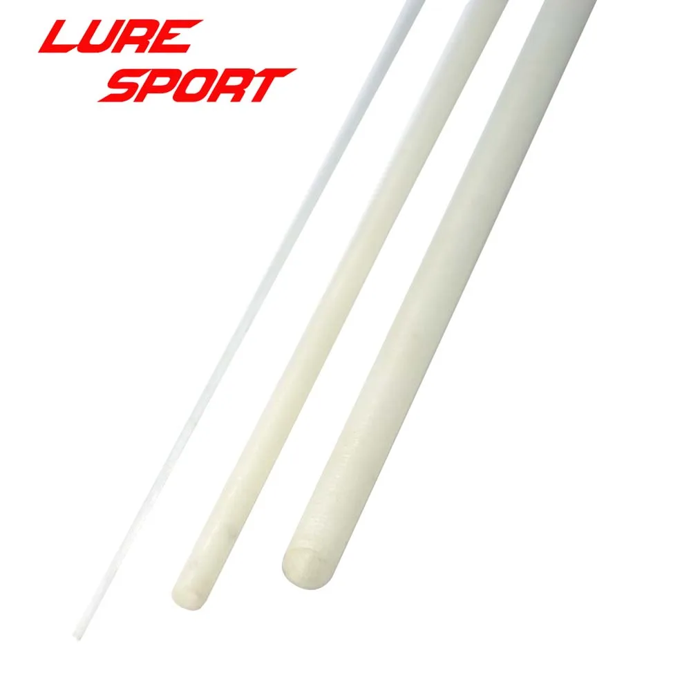 LureSport 2 set Transparent Hollow GlassFiber 1.2m 3sections1.4m 4sections UL blank Rod building components Repair DIY Accessory - купить по