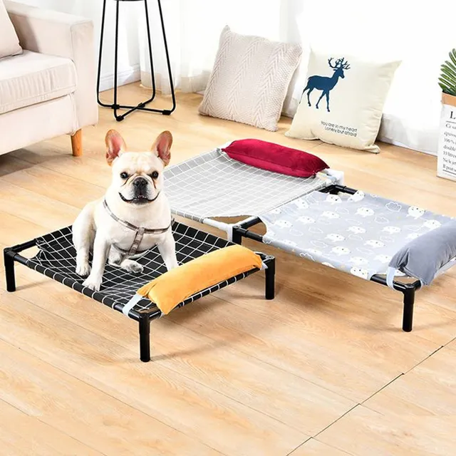 Dog Beds Mats Sleeping Dog Bed Kennel Washable Bed for Cat Pet Dogs Beds Cool Summer Breathable Camas Para Perros Kennel Puppy